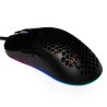 MOUSE Spacer - gaming, gaming, cu fir, USB, optic, 6.400 dpi, butoane/scroll 7/1, iluminare RGB, negru, "SPGM-ALIEN-LIGHT" (timb
