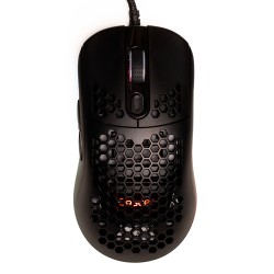 MOUSE Spacer - gaming, gaming, cu fir, USB, optic, 6.400 dpi, butoane/scroll 7/1, iluminare RGB, negru, "SPGM-ALIEN-LIGHT" (timb