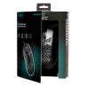 MOUSE Spacer - gaming, gaming, cu fir, USB, optic, 6.400 dpi, butoane/scroll 7/1, iluminare RGB, negru, "SPGM-ALIEN-LIGHT" (timb
