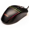 MOUSE Spacer - gaming, gaming, cu fir, USB, optic, 12.000 dpi, butoane/scroll 7/1, iluminare RGB, negru, "SPGM-ALIEN-PRO" (timbr