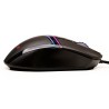 MOUSE Spacer - gaming, gaming, cu fir, USB, optic, 12.000 dpi, butoane/scroll 7/1, iluminare RGB, negru, "SPGM-ALIEN-PRO" (timbr