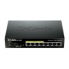 SWITCH D-LINK PoE  8 porturi Gigabit (4 PoE+), IEEE 802.3at/af, carcasa metalica, "DGS-1008P" (timbru verde 2 lei)