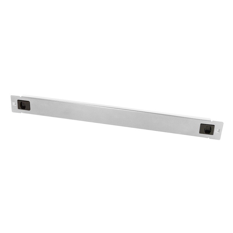 PANOU gestionare cabluri LOGILINK, tip masca orizontala, 19 inch, 1U, instalare fara unelte, gri, "PN105G"