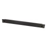 PANOU gestionare cabluri LOGILINK, tip masca orizontala, 19 inch, 1U, instalare fara unelte, negru, "PN105B"