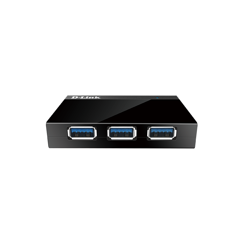 HUB extern D-LINK, porturi USB: USB 3.0 x 4, conectare prin USB 3.0, alimentare retea 220 V, negru, "DUB-1340" (timbru verde 0.8
