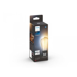 BEC smart LED Philips, soclu E27, putere 7W, forma oval, lumina alb calda, alb rece, alimentare 220 - 240 V, "000008719514301467