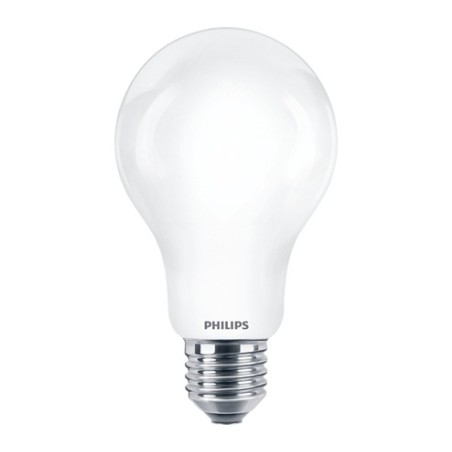 BEC LED Philips, soclu E27, putere 13W, forma clasic, lumina alb rece, alimentare 220 - 240 V, "000008718699764555" (timbru verd