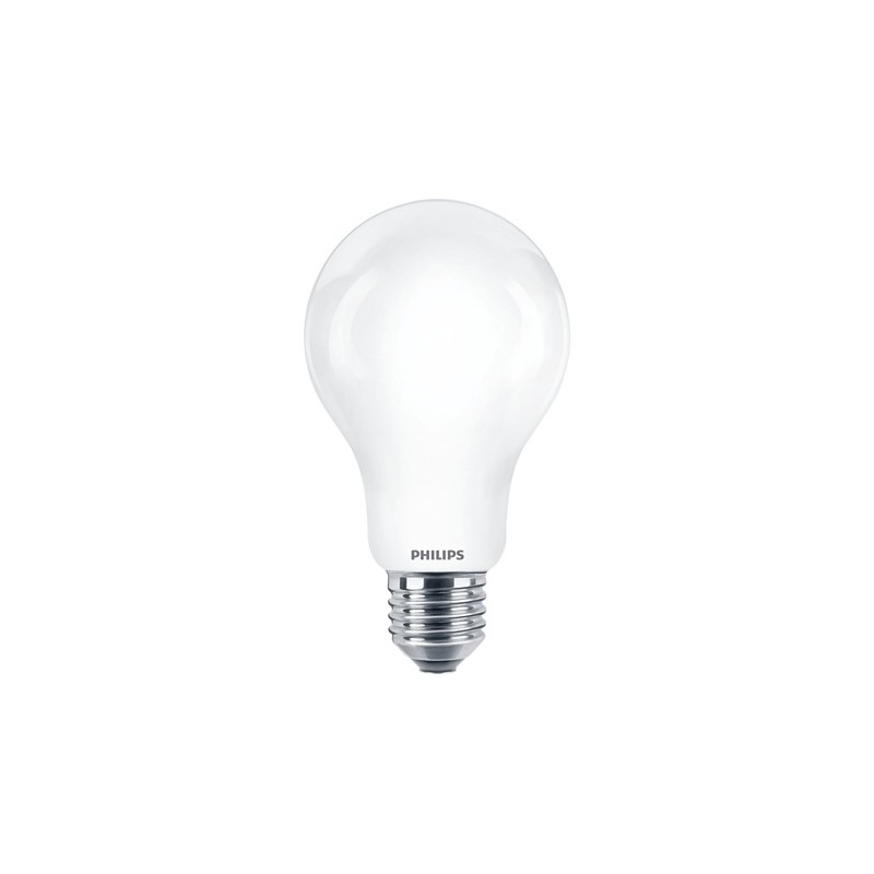 BEC LED Philips, soclu E27, putere 13W, forma clasic, lumina alb rece, alimentare 220 - 240 V, "000008718699764555" (timbru verd