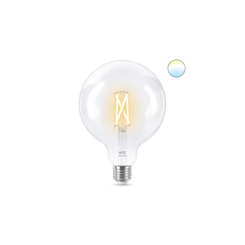 BEC smart LED Philips, soclu E27, putere 7W, forma sferic, lumina alb calda, alb rece, alimentare 220 - 240 V, "0000087186997867
