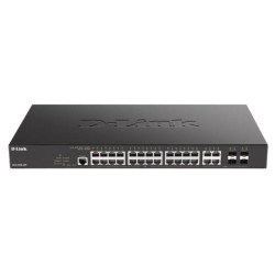 SWITCH D-Link, Gigabit x 24, SFP x 4, managed, rackabil, carcasa metalica, "DGS-2000-28" (timbru verde 2 lei)