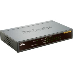 SWITCH PoE D-LINK  8 porturi 10/100Mbps (4 PoE), IEEE 802.3af, carcasa metalica, "DES-1008PA" (timbru verde 2 lei)