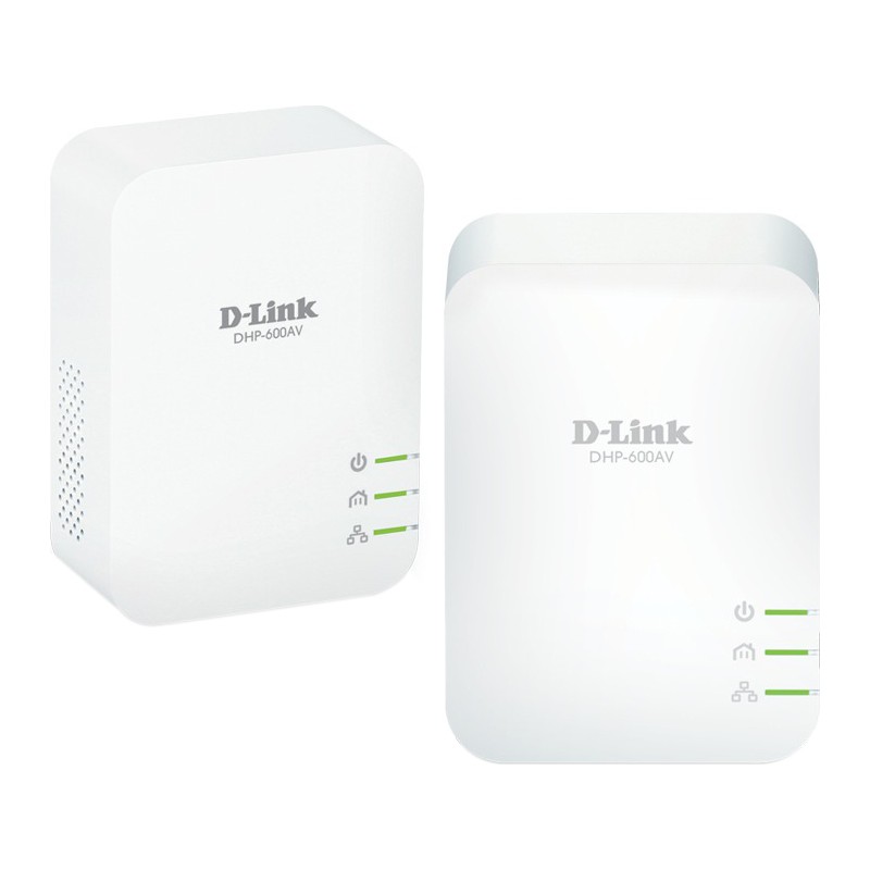 KIT ADAPTOR POWERLINE D-LINK tehnologie AV2, AV1000, pana la 1000Mbps, 1 port Gigabit, 2 buc., "DHP-601AV" (timbru verde 2 lei)