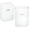 KIT ADAPTOR POWERLINE D-LINK tehnologie AV2, AV1000, pana la 1000Mbps, 1 port Gigabit, 2 buc., "DHP-601AV" (timbru verde 2 lei)