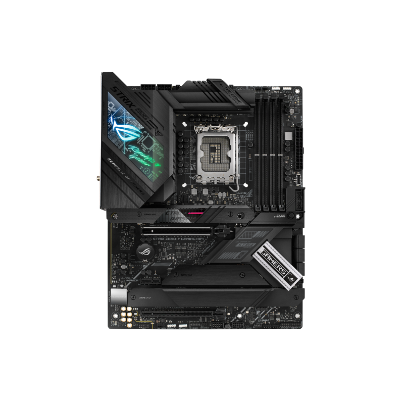 PLACA de BAZA Asus "RS Z690-F WIFI", skt LGA 1700, ATX, Intel Z690, 4 x DDR5, max. 128 GB, 6 x SATA, 4 x M.2, 7.1, "RS Z690-F WI