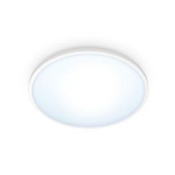 Plafoniera LED inteligenta WiZ SuperSlim, "000008719514338012" (timbru verde 2.00 lei)