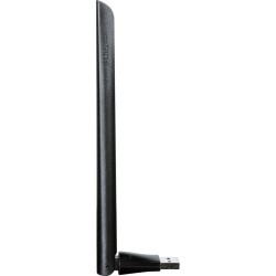 ADAPTOR RETEA D-LINK AC600, extern wireless 2.4 GHz | 5 GHz, USB 2.0, port, 600 Mbps, antena externa x 1, "DWA-172" (timbru verd