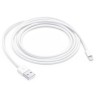 CABLU alimentare si date smartphone Apple, Lightning (T) la USB 2.0 (T), cauciuc, lungime 2 m, alb, "md819zm/a" (timbru verde 0.