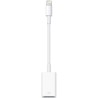 Adaptor USB smartphone Apple, Lightning (T) la USB 2.0 (M), cauciuc, alb, "md821zm/a" (timbru verde 0.08 lei)