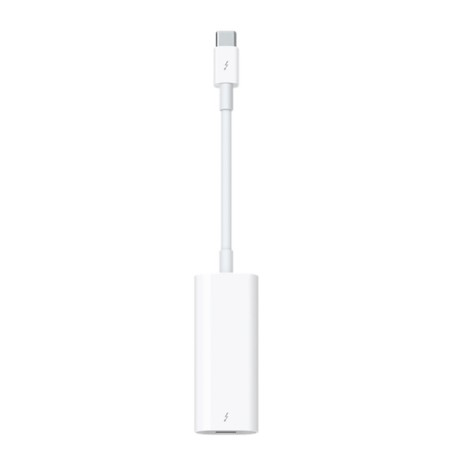 Adaptor USB smartphone Apple, Thunderbolt 3 (T) la Thunderbolt 2 (M), cauciuc, alb, "mmel2zm/a" (timbru verde 0.08 lei)
