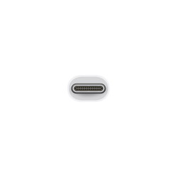 Adaptor USB smartphone Apple, Thunderbolt 3 (T) la Thunderbolt 2 (M), cauciuc, alb, "mmel2zm/a" (timbru verde 0.08 lei)