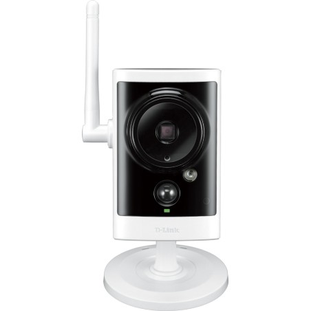 CAMERA IP D-Link, stand, pt. exterior, dist. IR 5 m, tip lentila fixa 3.45 mm, 1 Mpx, cu fir | wi-fi, microfon da, PoE nu, carca