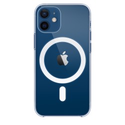 HUSA Smartphone Apple, pt iPhone 12 mini, tip back cover (protectie spate) cu MagSafe, silicon, MagSafe, transparent, "mhll3zm/a