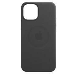HUSA Smartphone Apple, pt iPhone 12 mini, tip back cover (protectie spate) cu MagSafe, piele, MagSafe, negru, "mhka3zm/a"