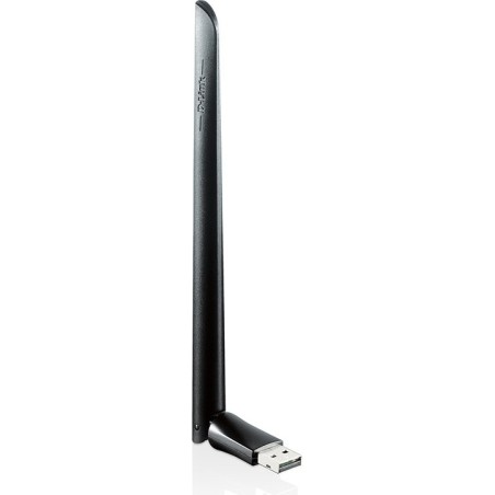 ADAPTOR RETEA D-LINK AC600, extern wireless 2.4 GHz | 5 GHz, USB 2.0, port, 600 Mbps, antena externa x 1, "DWA-172" (timbru verd