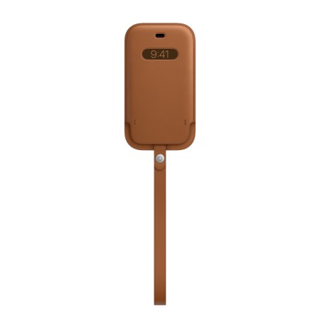 HUSA Smartphone Apple, pt iPhone 12 mini, tip back cover (protectie spate) cu MagSafe, piele, MagSafe, maro, "mhmp3zm/a"