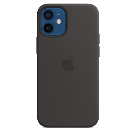 HUSA Smartphone Apple, pt iPhone 12 mini, tip back cover (protectie spate) cu MagSafe, silicon, MagSafe, negru, "mhkx3zm/a"
