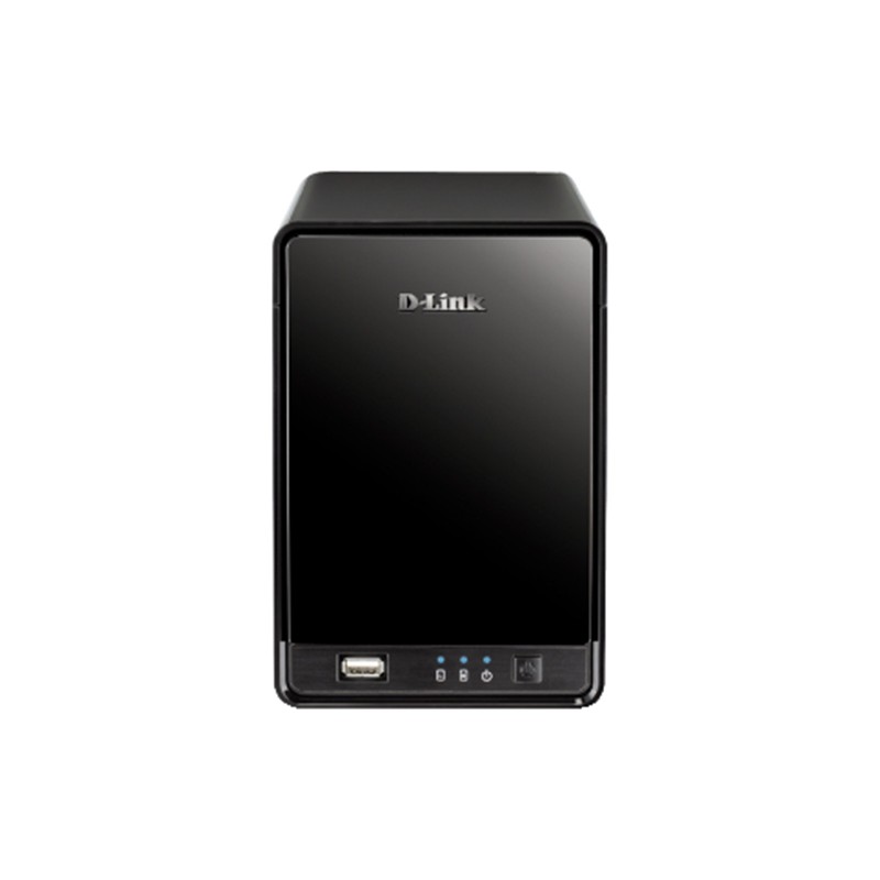 NVR D-LINK, 16 canale, Tower,  capacitate max 10 TB de fiecare HDD, porturi Retea RJ45 | USB 2.0, "DNR-322L" (timbru verde 2 lei