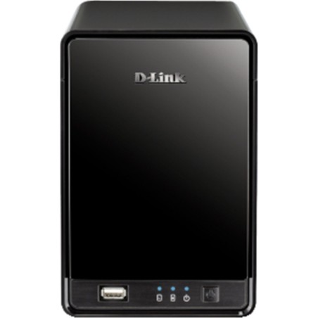 NVR D-LINK, 16 canale, Tower,  capacitate max 10 TB de fiecare HDD, porturi Retea RJ45 | USB 2.0, "DNR-322L" (timbru verde 2 lei
