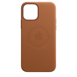 HUSA Smartphone Apple, pt iPhone 12 | iPhone 12 Pro, tip back cover (protectie spate) cu MagSafe, piele, MagSafe, maro, "mhkf3zm