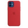 HUSA Smartphone Apple, pt iPhone 12 | iPhone 12 Pro, tip back cover (protectie spate) cu MagSafe, silicon, MagSafe, rosu, "mhl63