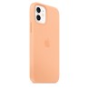 HUSA Smartphone Apple, pt iPhone 12 | iPhone 12 Pro, tip back cover (protectie spate) cu MagSafe, silicon, MagSafe, crem, "mk023