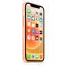 HUSA Smartphone Apple, pt iPhone 12 | iPhone 12 Pro, tip back cover (protectie spate) cu MagSafe, silicon, MagSafe, crem, "mk023