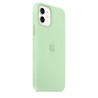 HUSA Smartphone Apple, pt iPhone 12 | iPhone 12 Pro, tip back cover (protectie spate) cu MagSafe, silicon, MagSafe, verde, "mk00