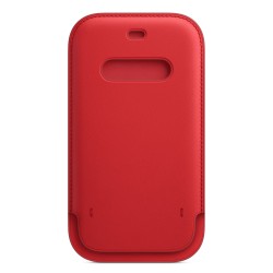 HUSA Smartphone Apple, pt iPhone 12 | iPhone 12 Pro, tip back cover (protectie spate) cu MagSafe, piele, MagSafe, rosu, "mhye3zm