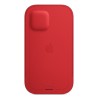 HUSA Smartphone Apple, pt iPhone 12 | iPhone 12 Pro, tip back cover (protectie spate) cu MagSafe, piele, MagSafe, rosu, "mhye3zm