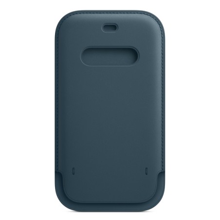HUSA Smartphone Apple, pt iPhone 12 | iPhone 12 Pro, tip back cover (protectie spate) cu MagSafe, piele, MagSafe, albastru, "mhy