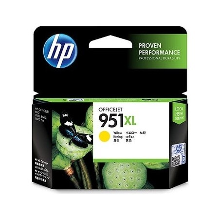 Cartus Cerneala Original HP Yellow, nr.951XL, pentru OfficeJet Pro 251|276|8100|8600, , (timbru verde 0.15 lei), "CN048AE"