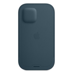 HUSA Smartphone Apple, pt iPhone 12 | iPhone 12 Pro, tip back cover (protectie spate) cu MagSafe, piele, MagSafe, albastru, "mhy