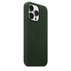 HUSA Smartphone Apple, pt iPhone 13 Pro, tip back cover (protectie spate) cu MagSafe, piele, MagSafe, verde, "mm1g3zm/a"