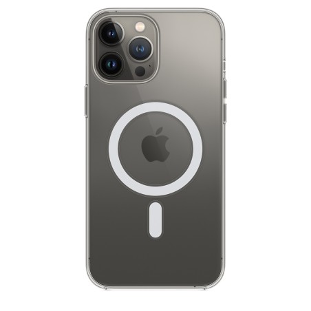 HUSA Smartphone Apple, pt iPhone 13 Pro Max, tip back cover (protectie spate) cu MagSafe, silicon, MagSafe, transparent, "mm313z
