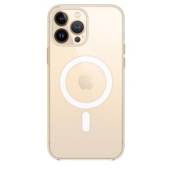 HUSA Smartphone Apple, pt iPhone 13 Pro Max, tip back cover (protectie spate) cu MagSafe, silicon, MagSafe, transparent, "mm313z