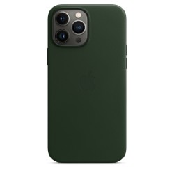HUSA Smartphone Apple, pt iPhone 13 Pro Max, tip back cover (protectie spate) cu MagSafe, piele, MagSafe, verde, "mm1q3zm/a"