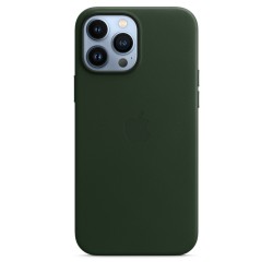HUSA Smartphone Apple, pt iPhone 13 Pro Max, tip back cover (protectie spate) cu MagSafe, piele, MagSafe, verde, "mm1q3zm/a"