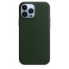 HUSA Smartphone Apple, pt iPhone 13 Pro Max, tip back cover (protectie spate) cu MagSafe, piele, MagSafe, verde, "mm1q3zm/a"