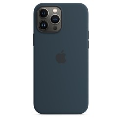HUSA Smartphone Apple, pt iPhone 13 Pro Max, tip back cover (protectie spate) cu MagSafe, silicon, MagSafe, albastru, "mm2t3zm/a