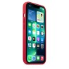 HUSA Smartphone Apple, pt iPhone 13 Pro, tip back cover (protectie spate) cu MagSafe, silicon, MagSafe, rosu, "mm2l3zm/a"